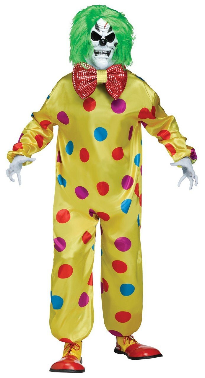 Color Change Killer Clown Adult Costume
