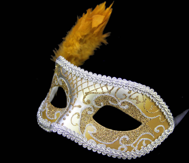 Bagloni Eye Mask-Gold/Silver