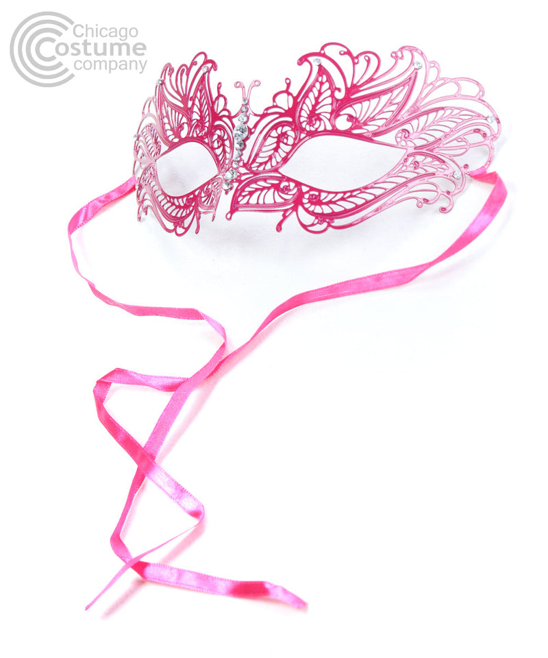 Veronica Metal Eye Mask Pink