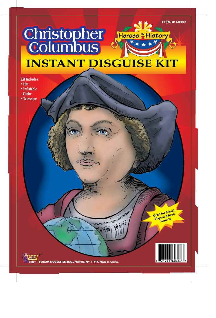 Heroes in History: Christopher Columbus Instant Disguise Kit