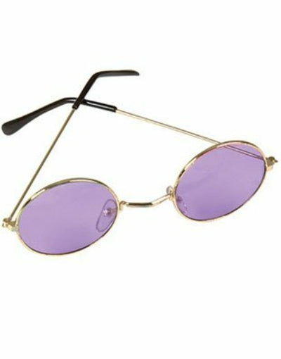 Purple British Pop Star Glasses