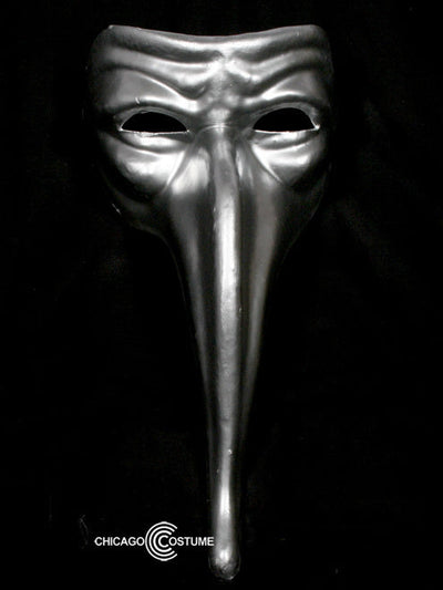 Metallic Stallion Mask Silver