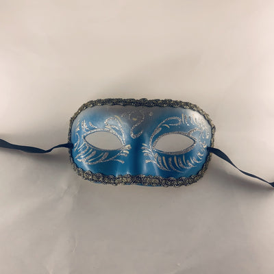 Carnival Dancer Eye Mask-Light Blue