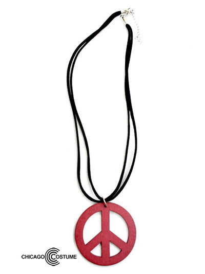 Peace Necklace-Red