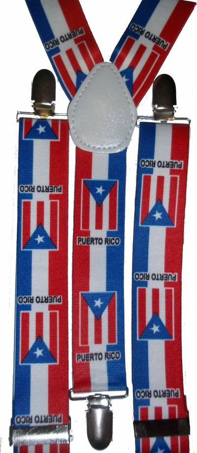 International Flag Suspenders Puerto Rico