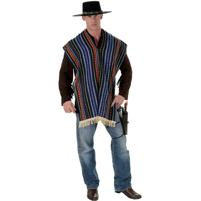 Bandito Serape Mexican Man Costume