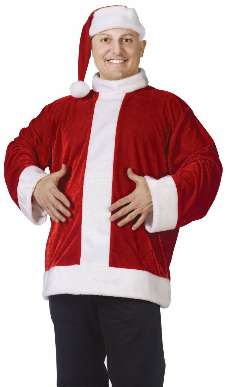 Velour Santa Set - Plus Size