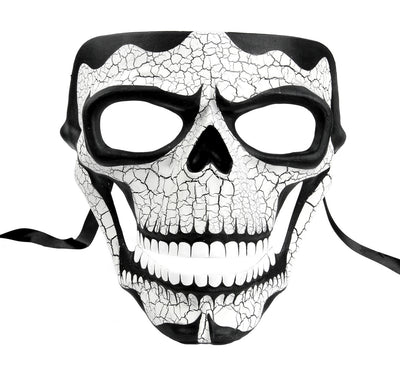 Vador Skull Mask - Pearly White