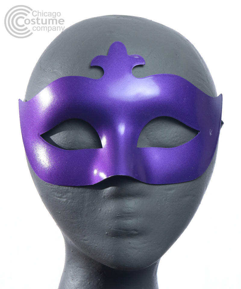 Gabrielle Fleur de Lis Eye Mask-Purple