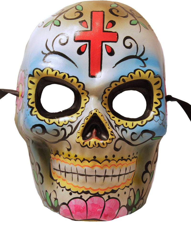 Aztec Day of the Dead Full Face Mask
