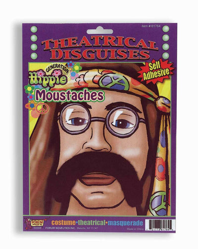 Theatrical Disguises Hippie Moustache