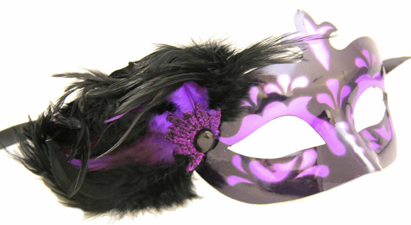 Arabella Eye Mask-Purple