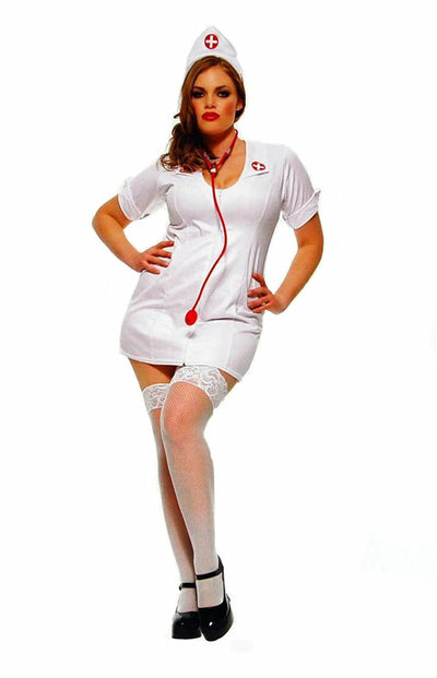 Women's Sexy Nurse Plus SIze