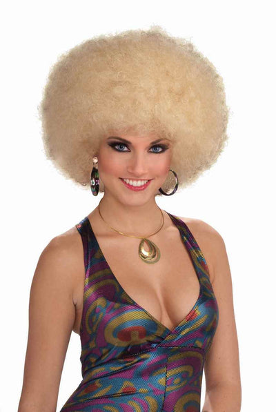Deluxe Afro Wig-Mixed Blonde