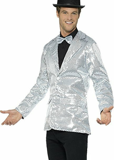 Silver Sequin Jacket