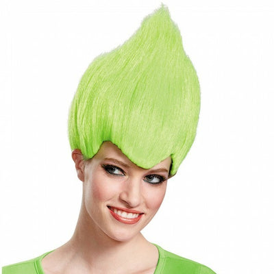 Wacky Troll Adult Wig-Green