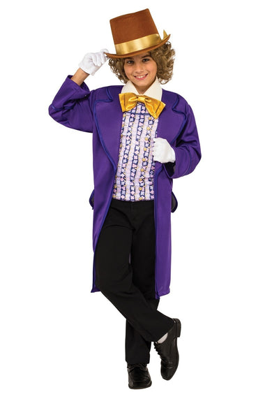 Kids Willy Wonka Costume - Willy Wonka and the Chocolate Factory