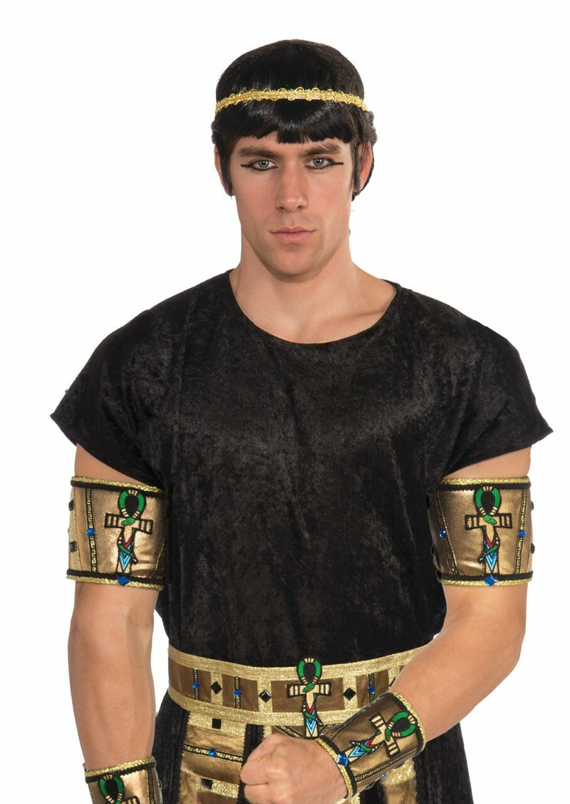 gold egyptian arm bands