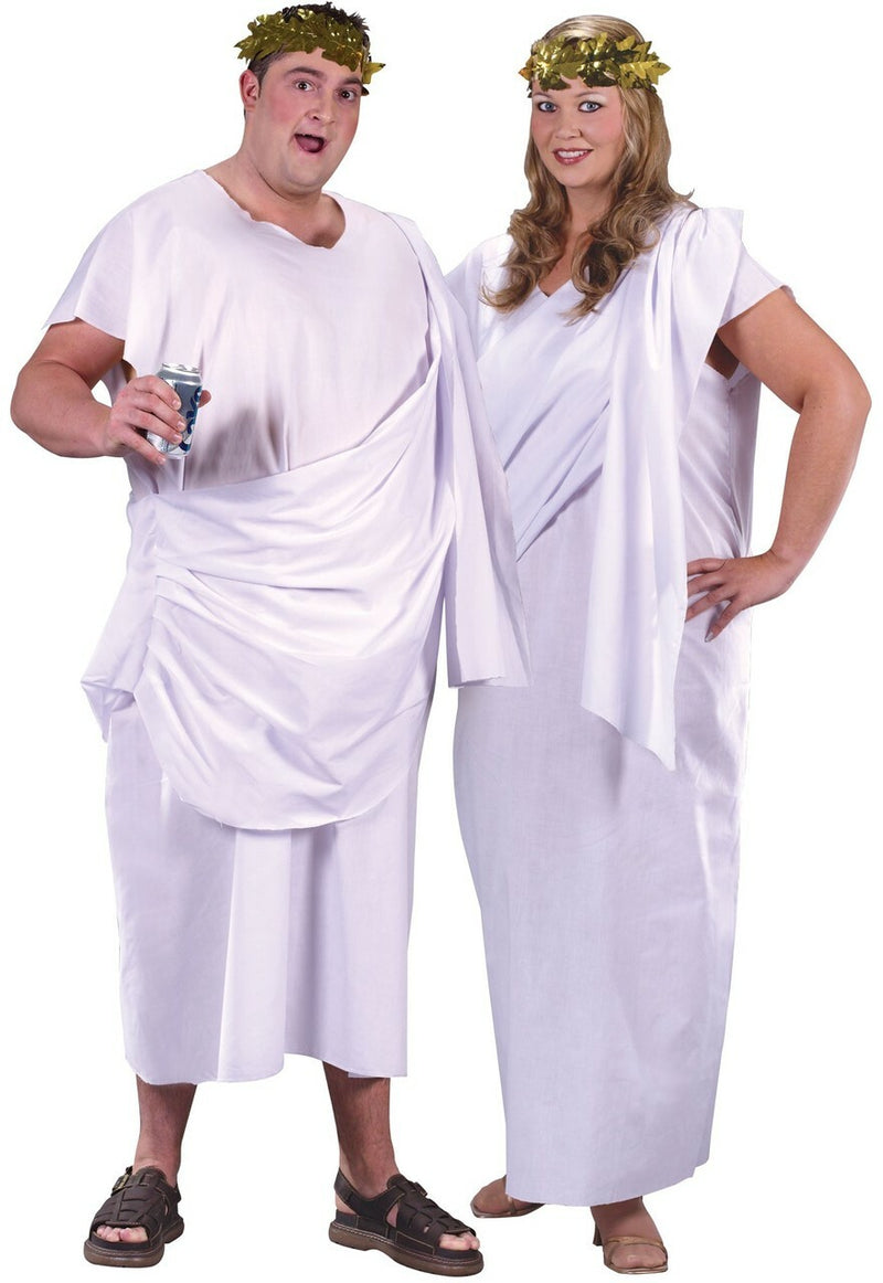 white toga party unisex