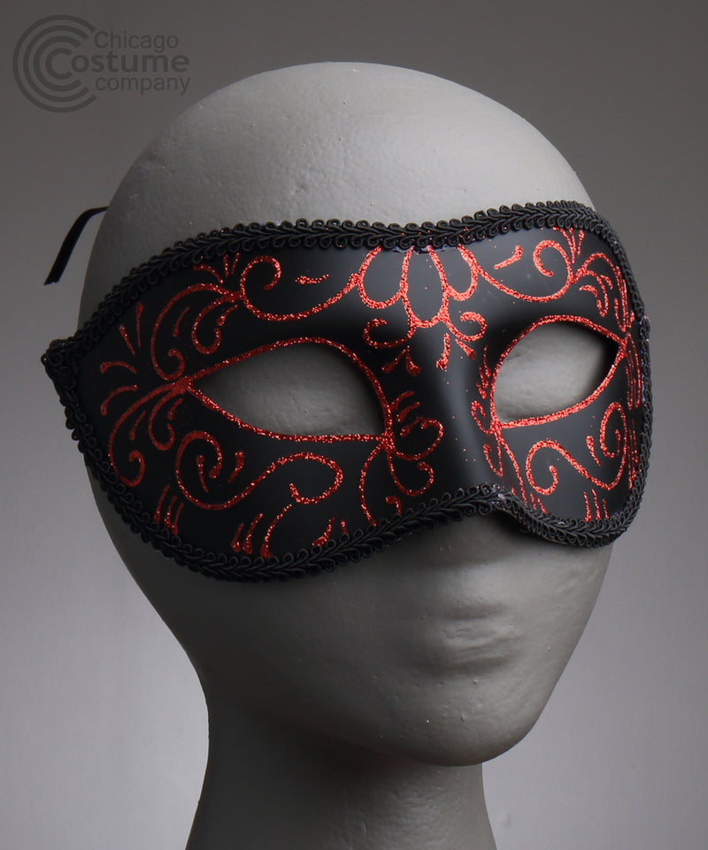 Isidore Eye Mask - Red