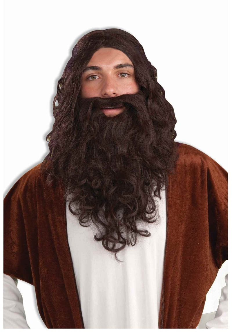 Biblical Wig & Beard Set