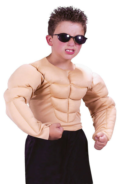 Muscle Chest Child Shirt Costume