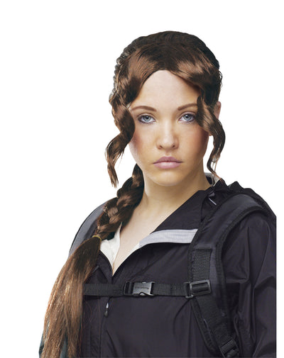 District Girl Wig - Katniss - Hunger Games