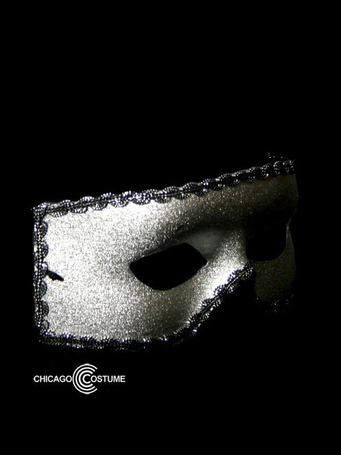 Trimmed Verona Mask Silver
