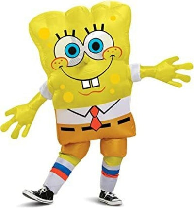 spongebob inflatable child size costume