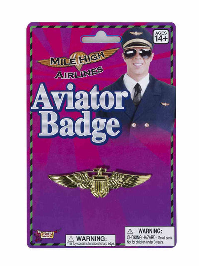 Gold Aviator Badge