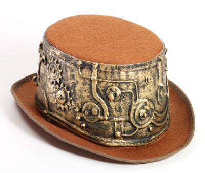 steampunk top hat fedora