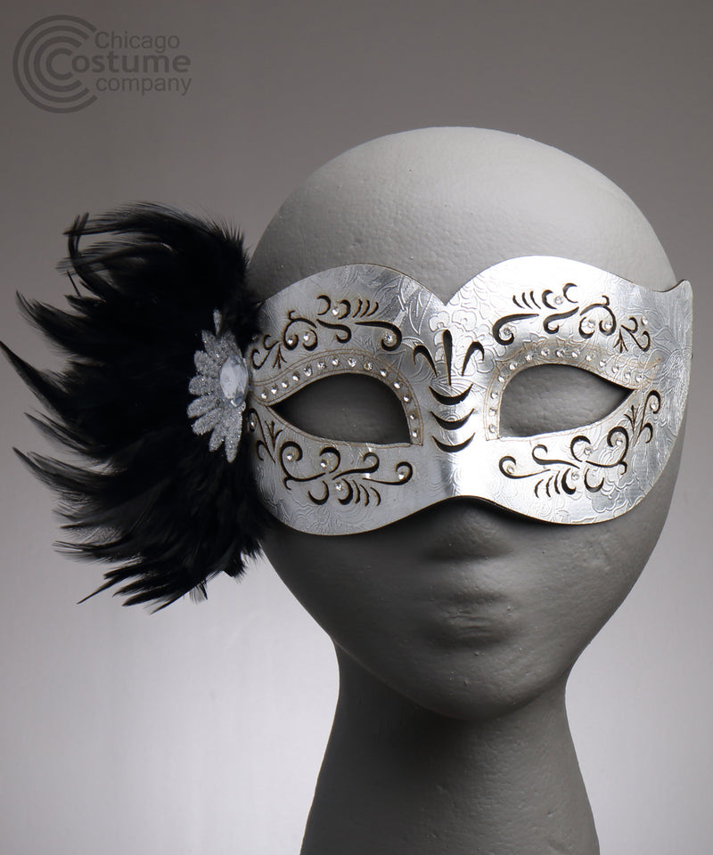 Shella Eye Mask - Silver