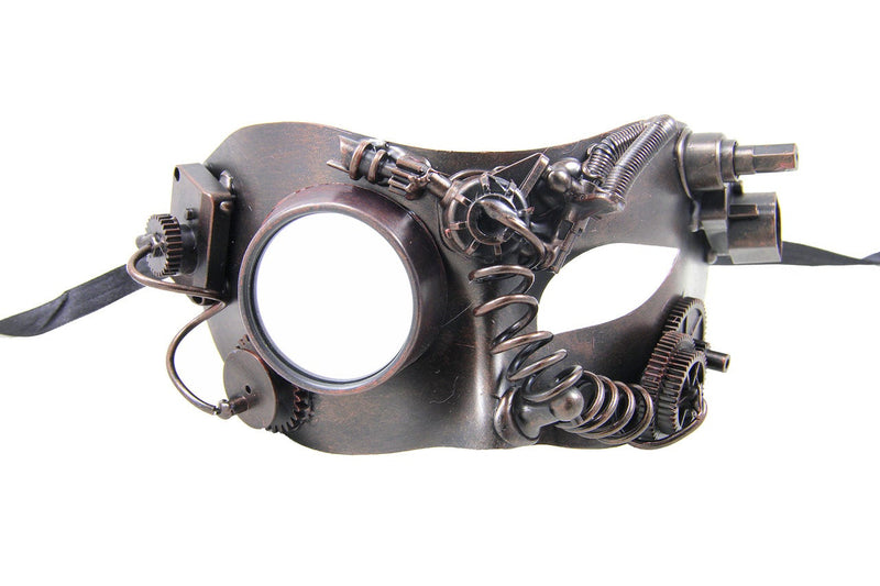 Hydra Steampunk Mask - Bronze