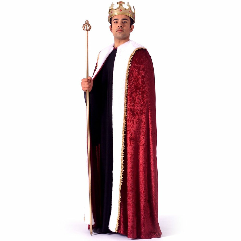 King Ryon Robe Burgundy King's Robe