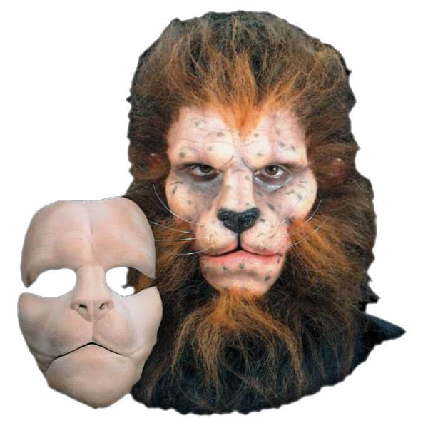 Stage Frights Lion Face Prosthetic