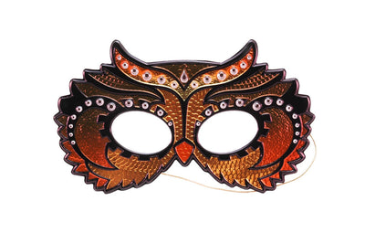 Sparkles Masquerade Half Mask owl