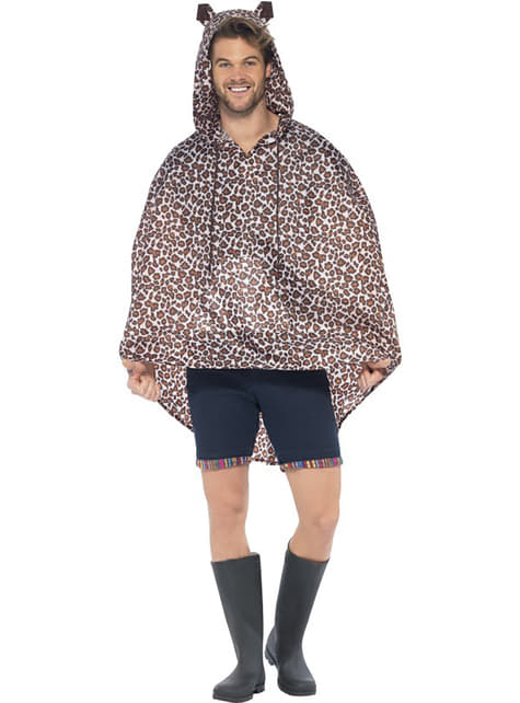 Party Poncho-Leopard
