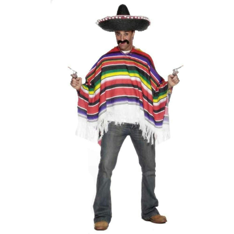 Wild West Poncho Adult Costume