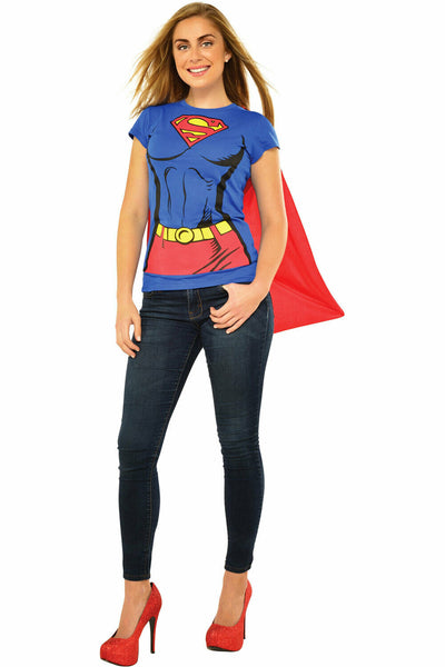 supergirl. dc universe, tshirt costume