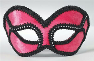 Venetian Mask MM Pink And Black