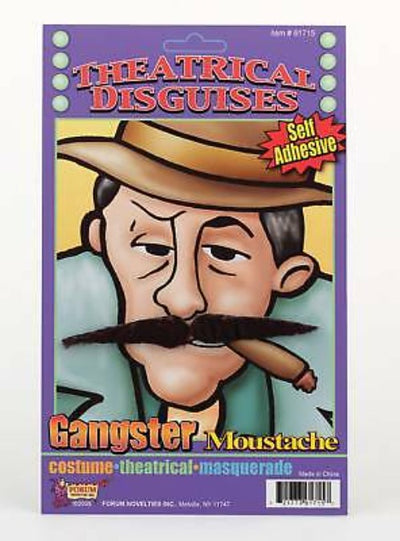 Theatrical Disguises Gangster Moustache