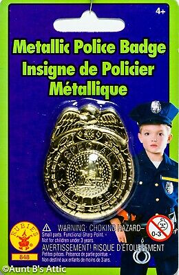 Metallic Police Badge
