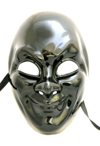 Shiny Joker Mask-Black