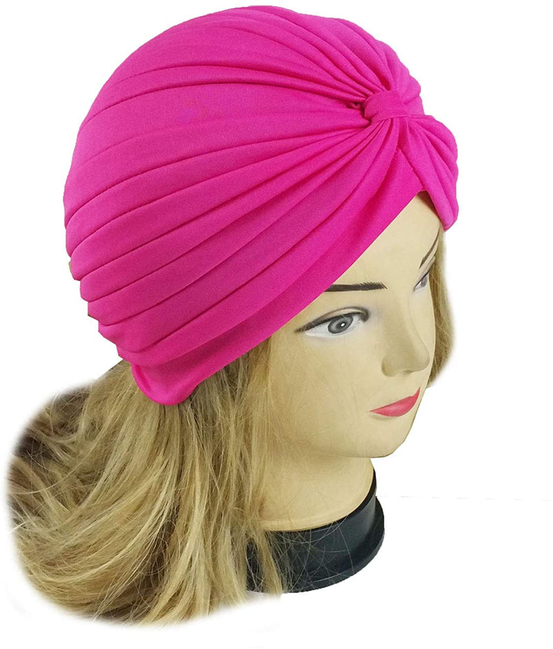 Turban Style Cap - Pink